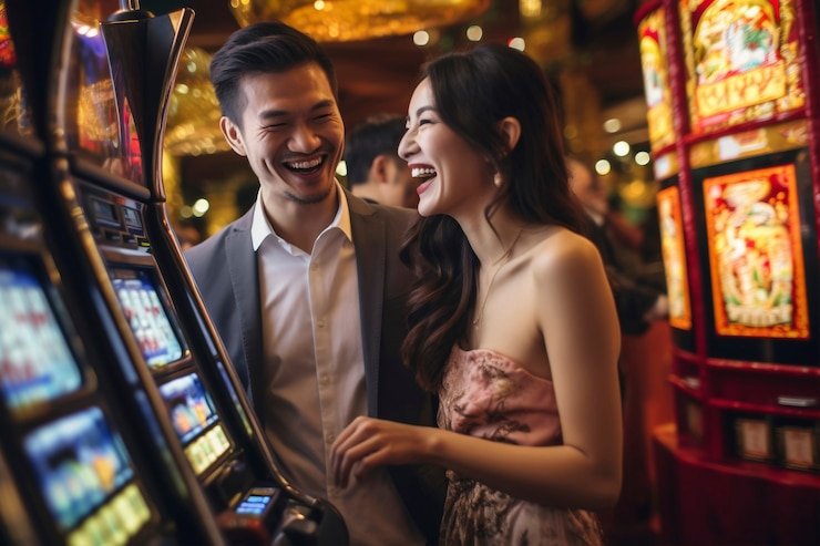Fortune Tiger slot game grid showing reels and winning symbol combinations